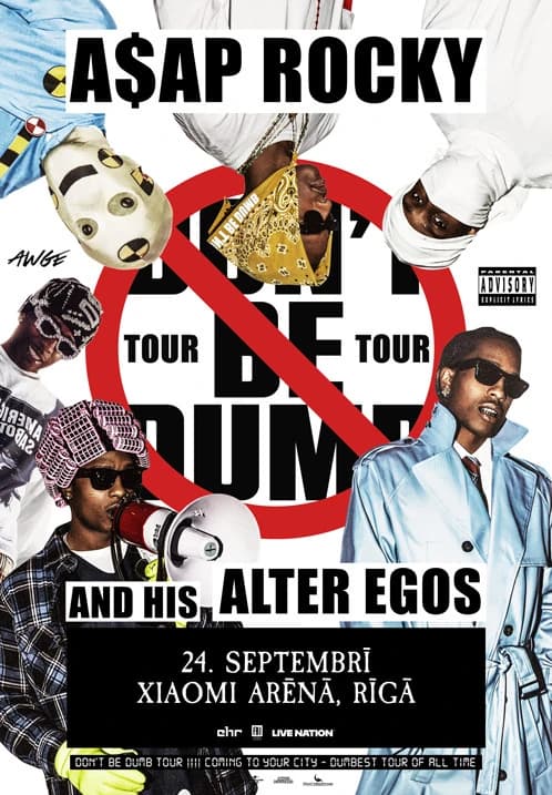 A$AP Rocky – Don’t Be Dumb World Tour