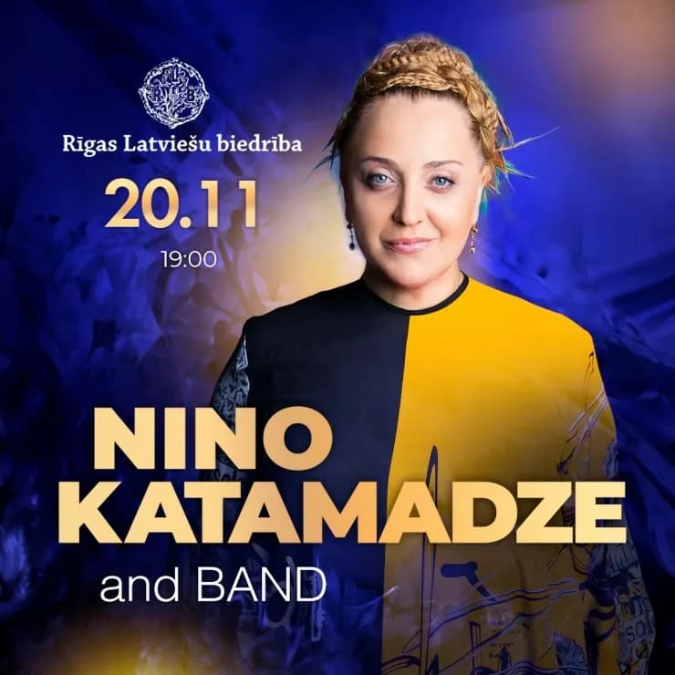 NINO KATAMADZE koncerts Rīgā