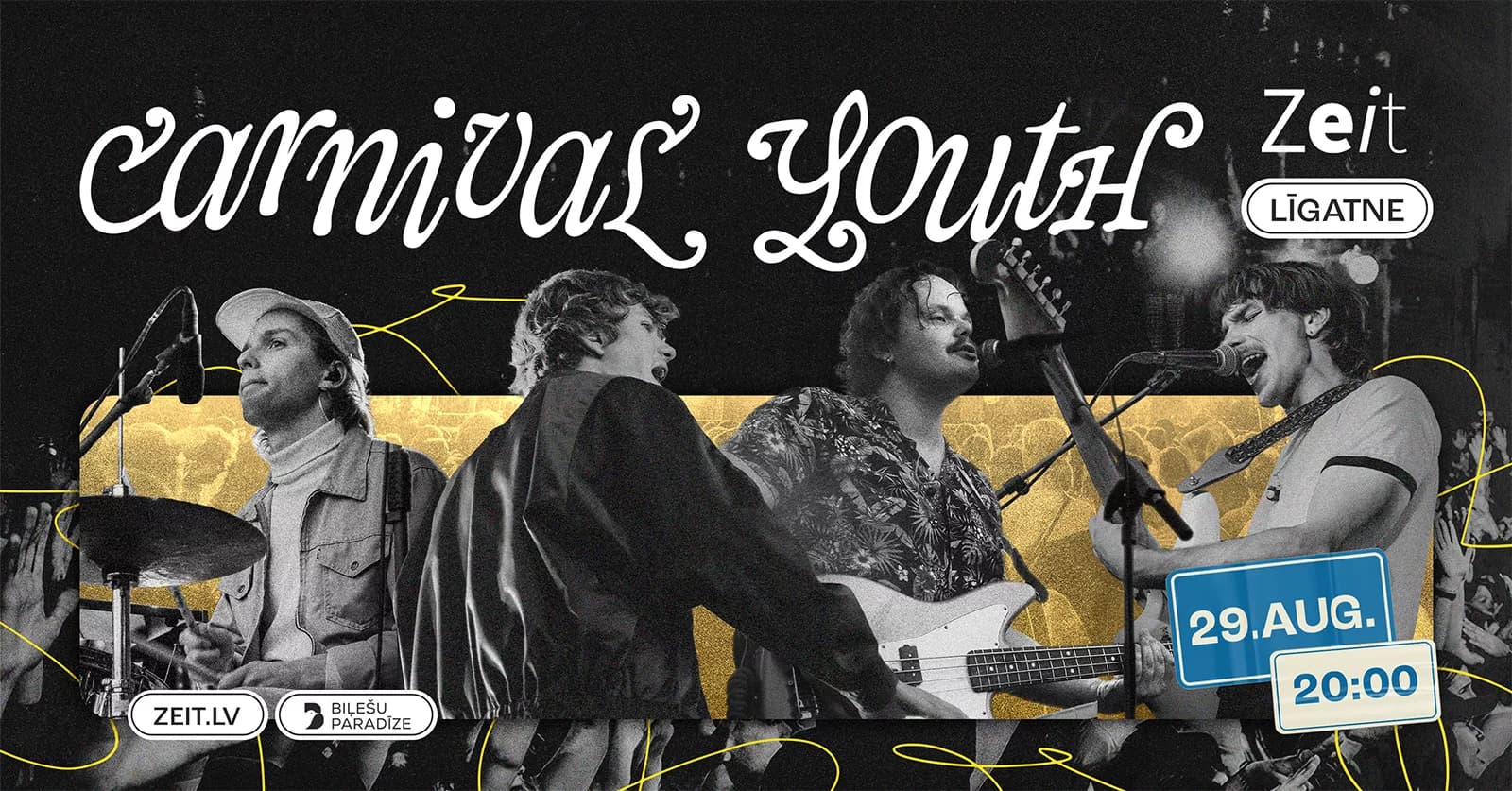 Grupas “CARNIVAL YOUTH” koncerts