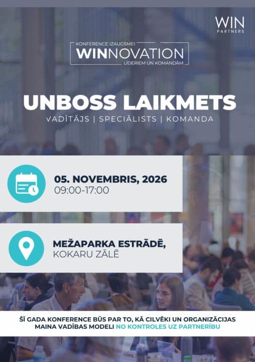 WINNOVATION 2026: Unboss laikmets