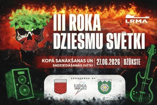 Roka dziesmu svētki Džūkstē 2026