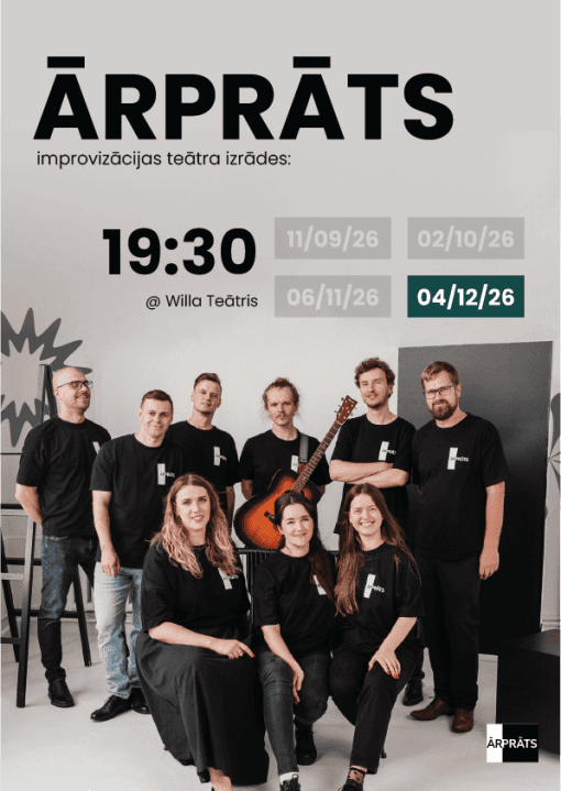 Ārprāta improvizācijas teātra izrāde S12 E4
