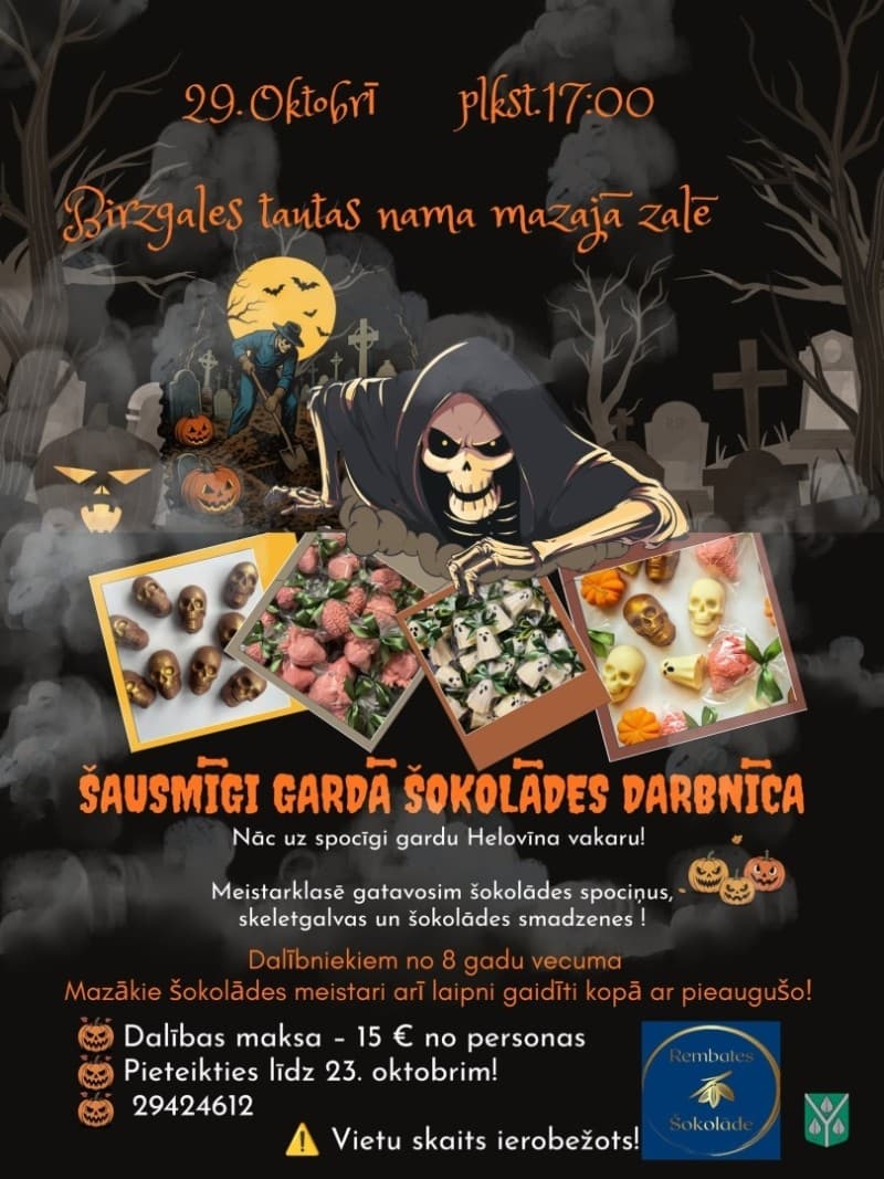 Šausmīgi gardā šokolādes darbnīca