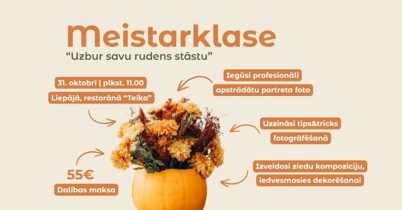 Radoša rudens meistarklase