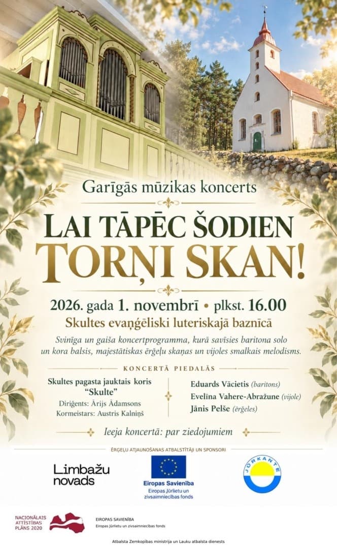 Koncerts - Lai tāpēc šodien torņi skan