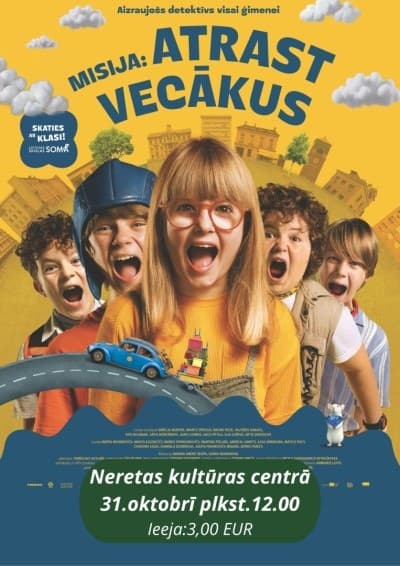 Aizraujošs detektīvs visai ģimenei “Misija: atrast vecākus”