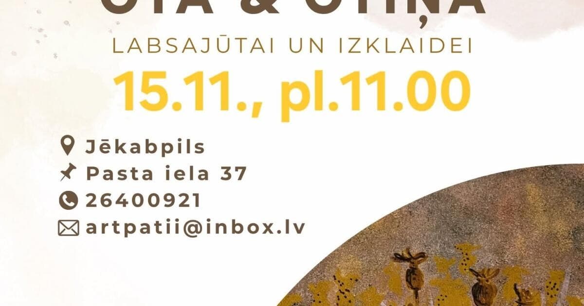 Gleznošana ar akrila krāsām iesācējiem Jēkabpilī