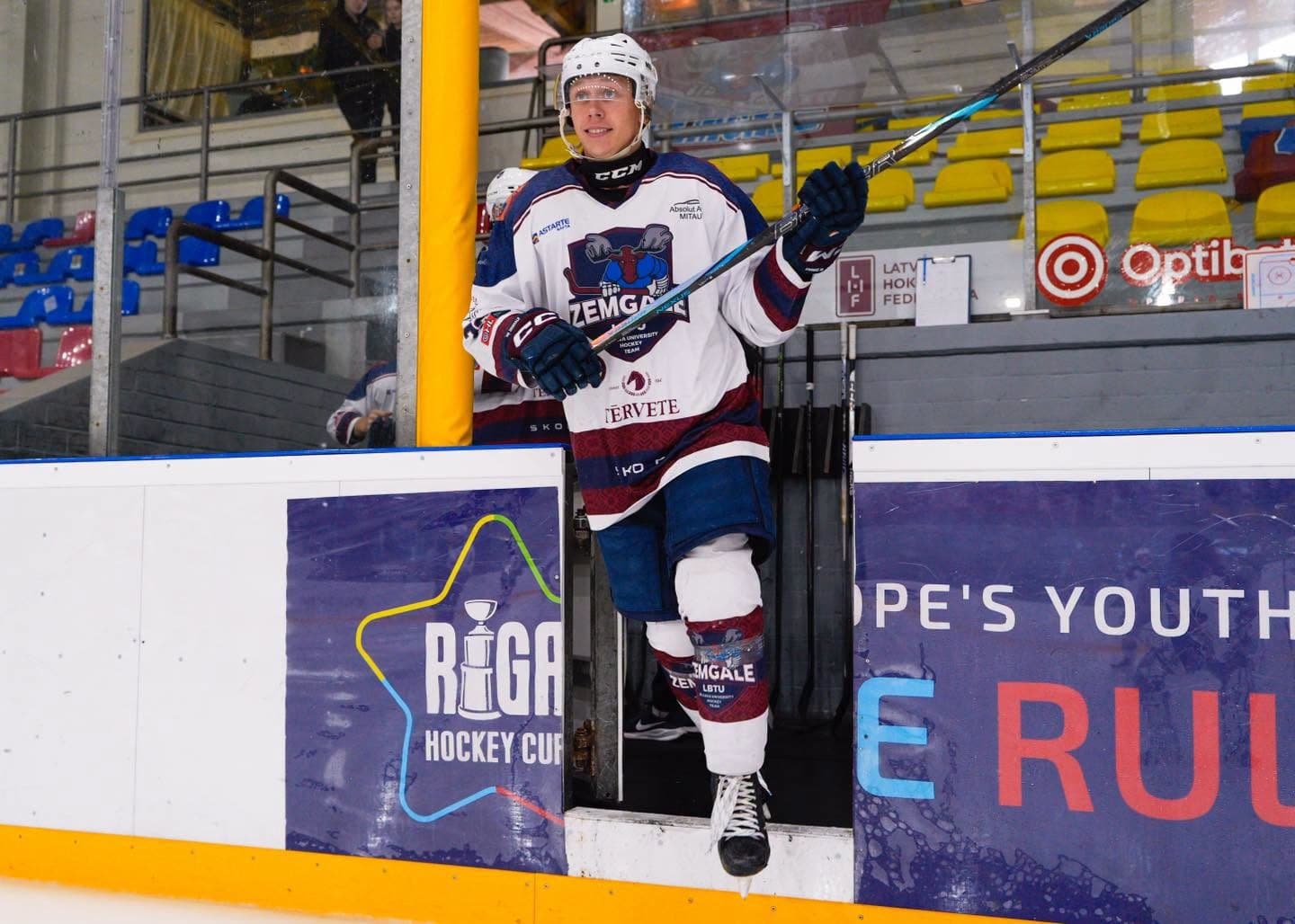 Optibet hokeja līgas spēle: HK “Zemgale/LBTU”–“HC Kyiv Capitals”