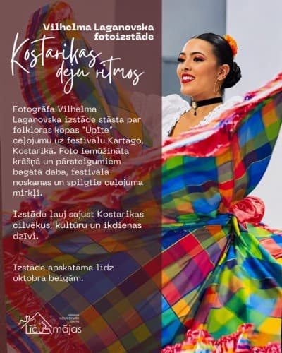 Vilhelma Laganovska fotoizstāde "Kostarikas deju ritmos"