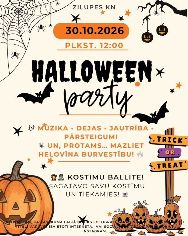 Halovīna kostīmu ballīte