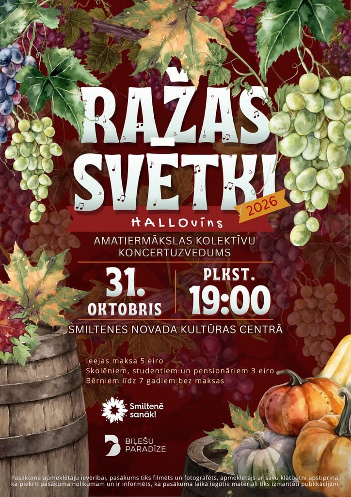 Ražas svētki 2026 – HALLOvīns