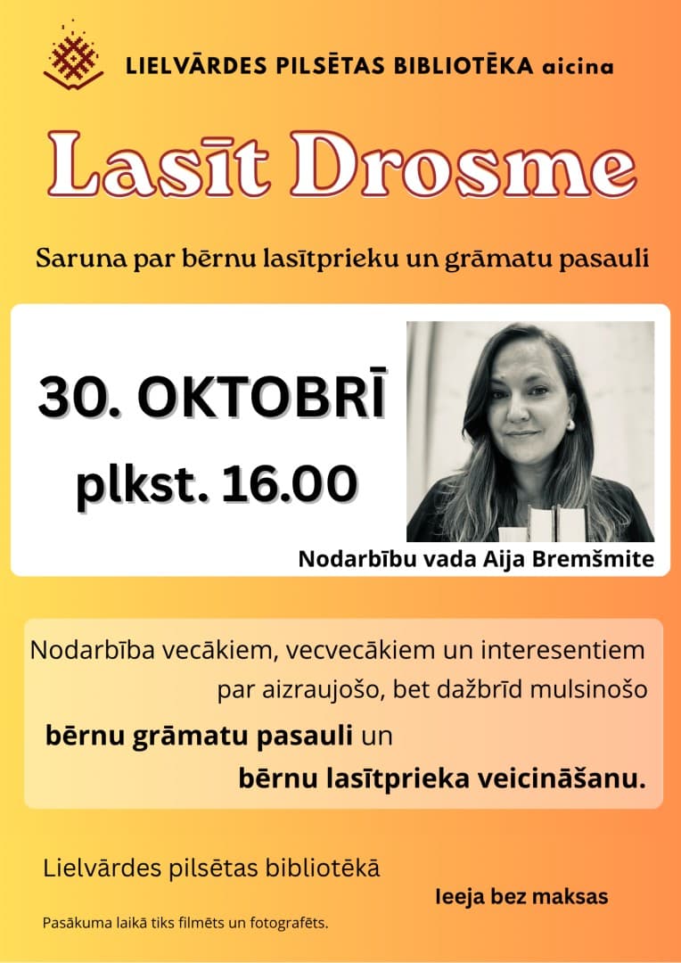 Tikšanās ar grāmatu apskatnieci Aiju Bremšmiti